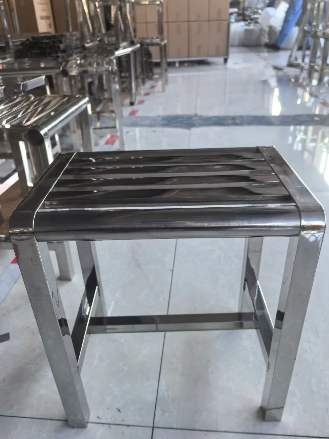Stainless steel stool